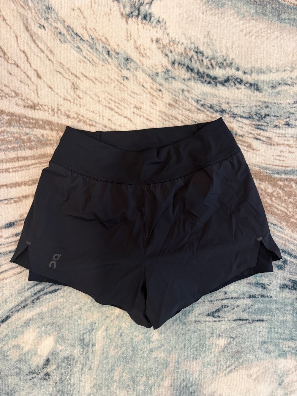 On Running Shorts with Inner Compression Tight - Picture 6 of 7